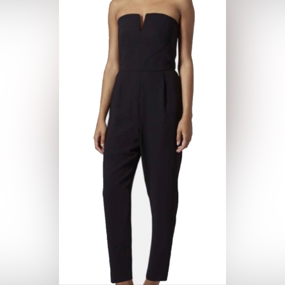 Top shop strapless jumpsuit size6